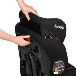 Lionelo Siège Auto Nico Black Red - Groupe 1/2/3 -Lionelo le032603369 6