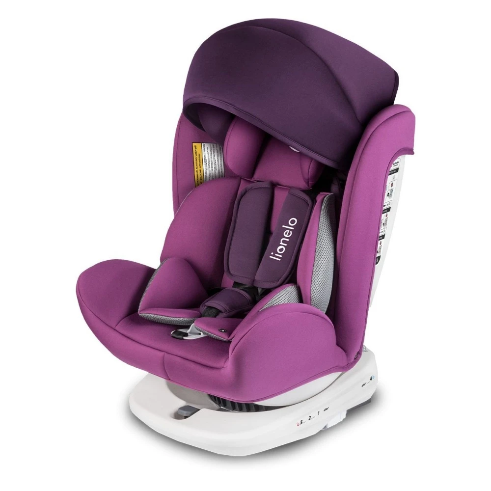Lionelo Siège Auto Bastiaan Violet 0-36 Kg 3 Lionelo Siège Auto Bastiaan Violet 0-36 Kg