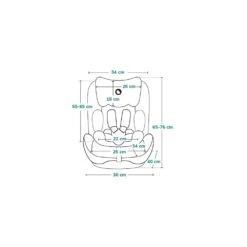 Lionelo Siège Auto Lars Candy Pink 15-36 Kg -Lionelo le032657206 9