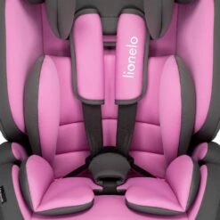 Lionelo Siège Auto Levi Simple Candy Pink - Groupe 1/2/3 -Lionelo le032659088 4