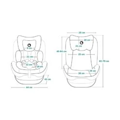 Lionelo Siège Auto Bastiaan One Black Onyx 0-36 Kg -Lionelo le032659644 10