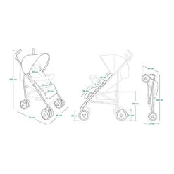 Lionelo Poussette Elia Blue Navy -Lionelo le041001730 8