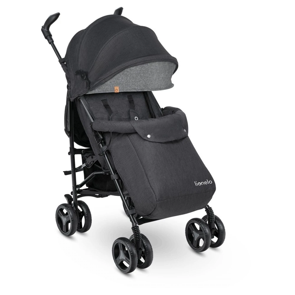 Lionelo Poussette Irma Black & Dark Grey 11 Lionelo Poussette Irma Black & Dark Grey – Image 9
