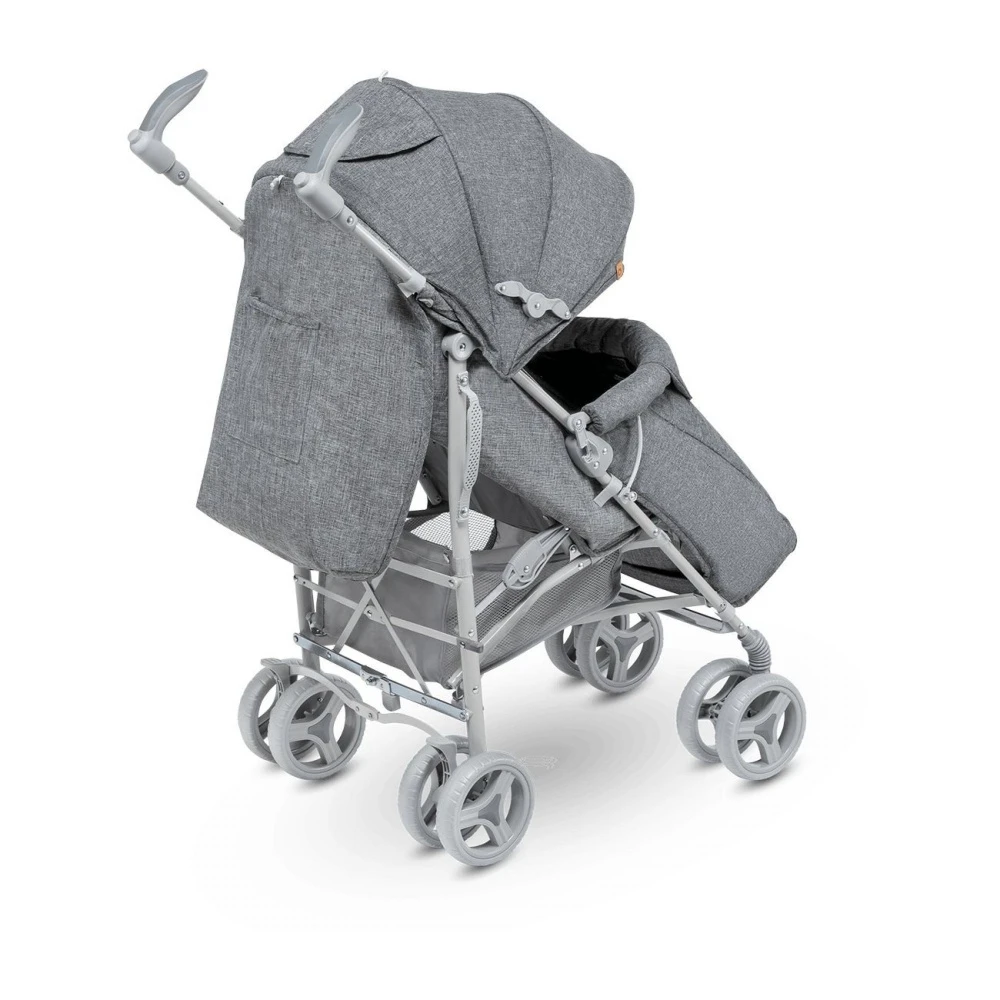Lionelo Poussette Irma Grey & Dark Grey 5 Lionelo Poussette Irma Grey & Dark Grey – Image 3