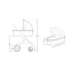 Lionelo Pack Duo Poussette Amber + Nacelle Grey Stone 22 Lionelo Pack Duo Poussette Amber + Nacelle Grey Stone -Lionelo le041200429 9