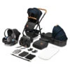 Lionelo Pack Trio Poussette Amber + Nacelle + Coque Blue Navy -Lionelo le041400597