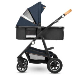 Lionelo Pack Trio Poussette Amber + Nacelle + Coque Blue Navy -Lionelo le041400597 11