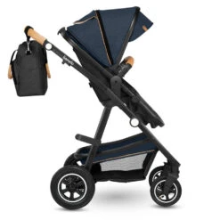 Lionelo Pack Trio Poussette Amber + Nacelle + Coque Blue Navy -Lionelo le041400597 7
