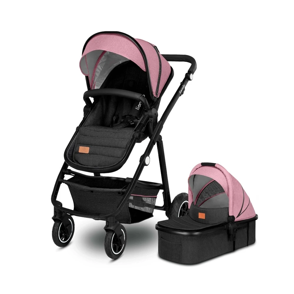 Lionelo Poussette Duo Amber Pink 4 Lionelo Poussette Duo Amber Pink – Image 2