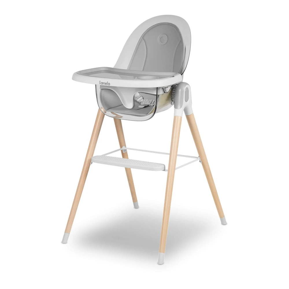 Lionelo Chaise Haute Maya White 3 Lionelo Chaise Haute Maya White