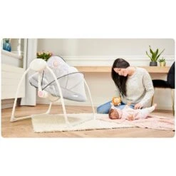 Lionelo Balancelle Ruben Stone Grey Rose -Lionelo le069058111 7