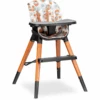 Lionelo Chaise Haute Enfant évolutive Mona Flower Bois -Lionelo lionelo chaise haute enfant evolutive mona flower bois a304187