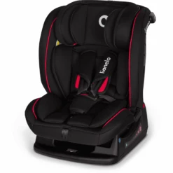 Lionelo Siège Auto évolutif Aart Gr.0+/1/2/3 Black Carbon Red