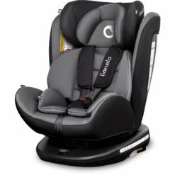 Lionelo Siège Auto Pivotant évolutif Bastiaan Gr.0+/1/2/3 Grey Black Base