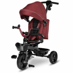 Lionelo Tricycle Enfant évolutif Kori Burgundy